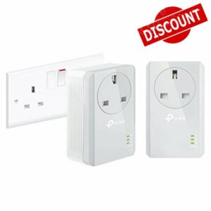 TP-Link TL-PA4010PKIT Passthrough Powerline Adapter Starter Kit