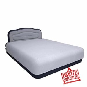 YAWN AIR Bed Deluxe - Self-Inflating Airbed with Custom Fitted Sheet Included - Great Guest Bed
