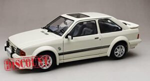 Sunstar 1/18 Scale Model 1984 Ford Escort RS Turbo- Diamond White