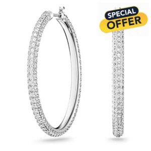 Swarovski Vittore hoop earrings