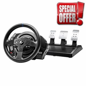 Thrustmaster T300 RS GT Force Feedback Racing Wheel - Officially licensed for Gran Turismo - PS5 / PS4 / PC