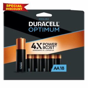 Duracell Optimum AA Batteries with Power Boost