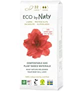 Eco by Naty Incontinence Pads Normal for Women – Pads for sensitive bladder, Absorbent and discre...