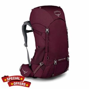 Osprey Renn 50 Women's Ventilated Backpacking Pack - Aurora Purple (O/S)