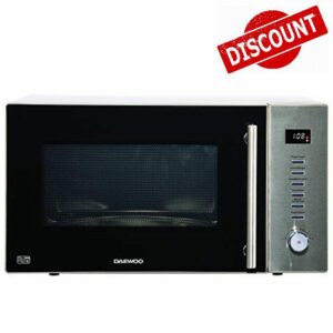 Daewoo SDA2094 900W 30L Combination Microwave with 1250W Grill & 2200W Convection Oven Easy-To-Clean Stainless Steel Cavity and Jet Defrost Function
