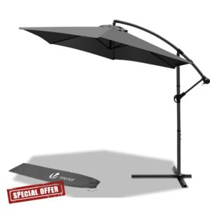 VOUNOT 3m Cantilever Garden Parasol