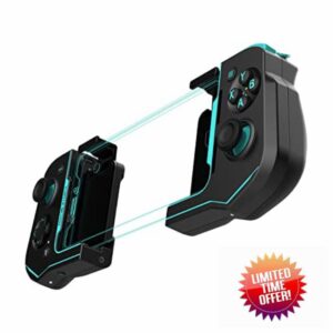 Turtle Beach Atom Mobile Gaming Controller for Android 8.0+ Devices with Bluetooth 4.2 – Black/Teal