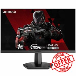 KOORUI 24.5 Inch FHD Gaming Monitor