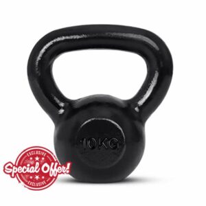Amazon Basics cast-iron kettlebell 10kg