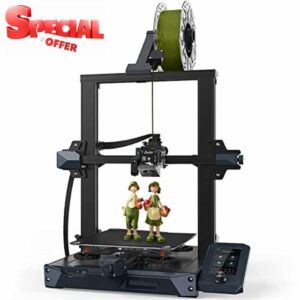 Official Creality Ender 3 S1 3D Printer with Direct Drive Extruder CR Touch Auto Leveling High Precision Double Z-axis Screw Silent Board Extra Glass Bed Printing Size 220x220x270mm