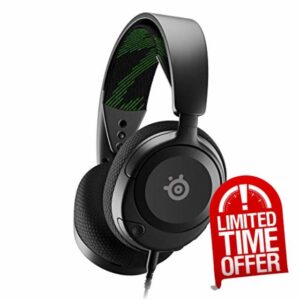 SteelSeries Arctis Nova 1X For Xbox - Multi-System Gaming Headset — Hi-Fi Drivers — 360° Spatial Audio — AirWeave Memory Foam Ear Cushions — Lightweight — Xbox