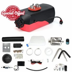 Triclicks 12V 5KW Diesel Heater Parking Heater Diesel Car Parking Heater Air Diesel Heater Heater Air Parking Heater Diesel Air Heater for RV Boat Truck Trailer Motorhome (01R)