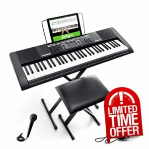 Alesis Melody 61 Key Keyboard Piano for Beginners with Speakers