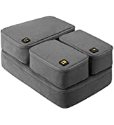 LEVEL8 Packing Cubes for Suitcases,4PCS Travel Organiser Set, Luggage Organiser for Travel and Ho...