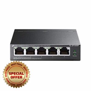 TP-Link PoE Switch 5-Port 100 Mbps