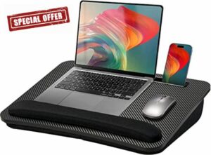 HUANUO Lap Desk - Portable Lap Desk with Pillow Cushion