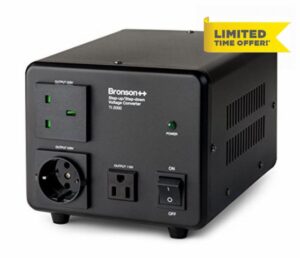 Bronson++ TI 2000 110 V USA Voltage Converter