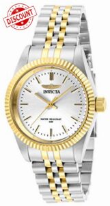Invicta Women Analog Quartz Watch with Stainless Steel Strap 29401