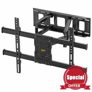 Alphamount TV Wall Bracket for 37-84 inch Flat Curved TVs up to 60kg