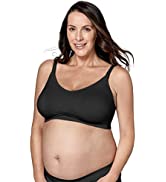 Medela Keep Cool Bra | Seamless Maternity & Nursing Bra with 2 Breathing Zones and Soft Touch Fab...
