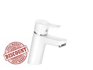 Kludi 370289165 Easy-370289165 Bathroom Sink tap with a Fixed spout Pure & Easy-white-370289165