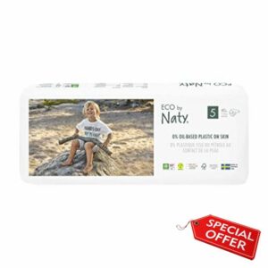 Eco by Naty Baby Nappies - Plant-Based Eco-Friendly Diapers
