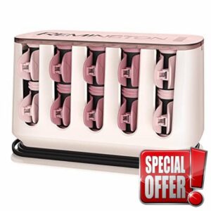 Remington H9100 Proluxe Heated Rollers - Rose Gold