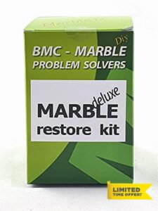 MARBLE RESTORE kit DELUXE to renew the polishing of natural stone ruined by etch marks