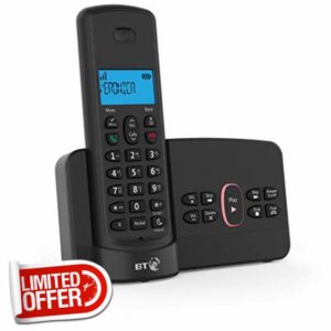 BT Home Phone with Nuisance Call Blocking and Answer Machine (Single Handset Pack)