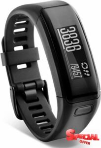 Garmin vívosmart HR Activity Tracker X-Large Fit - Black (Renewed)