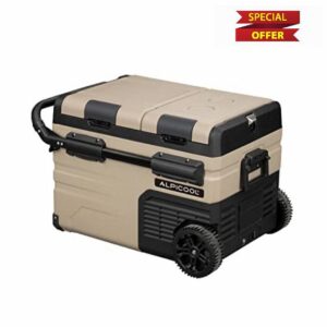 Alpicool TAW35 35L Car Fridge Freezer Portable Compressor Car Refrigerator 12/24V Electric Cooler for Camping