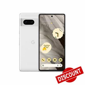 Google Pixel 7 – Unlocked Android 5G Smartphone with wide-angle lens and 24-hour battery – 128GB – Snow