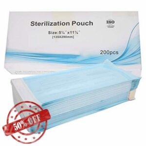 200pcs Self Sealing Cleaning Pouch