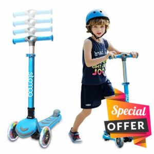 Stompa 3 Wheel Scooter 2-in-1 Kids Scooter with Seat