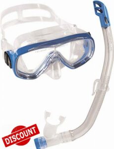 Cressi Kids Marea Jr/Estrella Jr - Scuba Diving and Snorkeling Junior Mask
