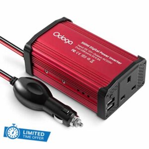 Odoga 300W Car Power Inverter 12V to 240V / 230V Converter