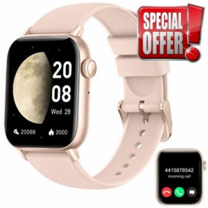 FIUGUOO Smart Watch (Answer/Dial Call) Fitness Tracker