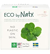 Eco by Naty Flushable Baby Wipes - Chemical-Free and Hypoallergenic, Safe for Baby Sensitive Skin