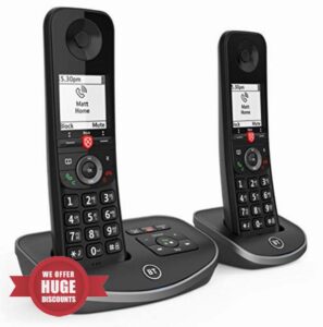 BT Advanced Cordless Home Phone with 100 Percent Nuisance Call Blocking and Answering Machine