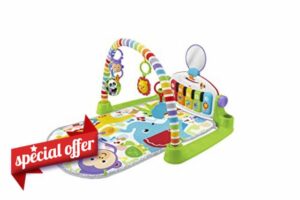 Fisher-Price Deluxe Kick & Play Piano Gym - UK English Edition