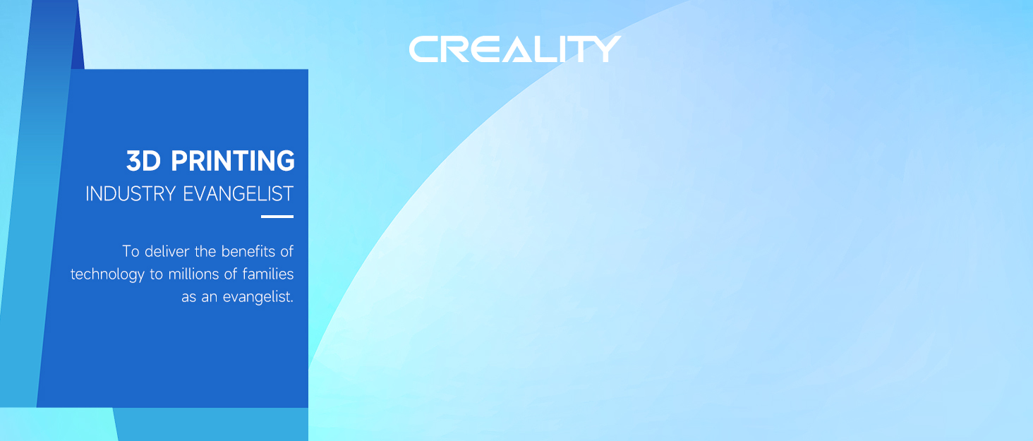 Creality 3d printer brand story 3d printing