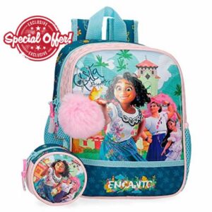 Disney Encanto Casita Los Madrigal Backpack Nursery Multicoloured 21 x 25 x 10 cm Microfibre 5.25L