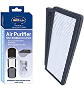 Silentnight Air Purifier with HEPA & Carbon Filters, Air Cleaner for Allergies, Pollen, Pets, Dus...