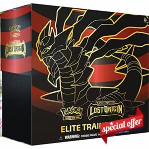 Pokémon TCG: Sword & Shield – Lost Origin Elite Trainer Box (8 Boosters & Premium Accessories )