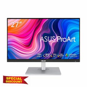 ASUS ProArt Display PA278CV Professional Monitor â€“ 27-inch