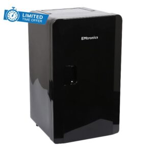 EMtronics EMMF16BLK Mini Fridge 16 Litre