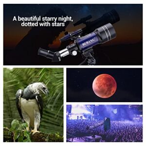 70mm Professional Astronomy Refractor Telescope with Adjustable Tripod