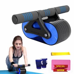 Automatic Rebound Abdominal Roller Wheel，quiet Non-slip Wheels Roller Domestic Abdominal Exerciser