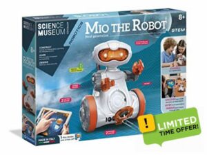 Clementoni - Science Museum - Mio The Robot Multi-Coloured for 8 Years old and up