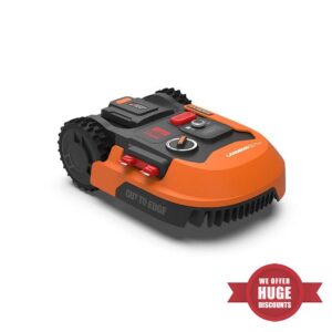 WORX Landroid M500+ WR165E Robot Lawn Mower for medium gardens up to 500m2/Cut to edge Automatic robotic lawn mower with app control